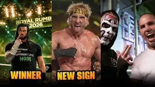Roman Favorites For Men' Royal Rumble 2026, Logan Paul New CONTRACT,Hardy Boyz WWE Return,SMACKDOWN