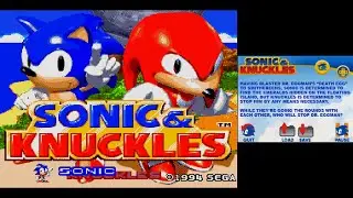 Sonic Classic Collection (DS) [Part 4: Sonic & Knuckles] (No Commentary)