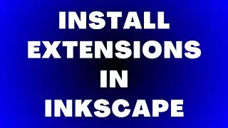 Как установить расширения в Inkscape