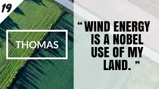 WHY WIND FARMS? | Thomas explains why