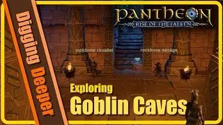 Pantheon Rise of the Fallen - Exploring Goblin Caves, See What You Missed!  #gameplay #monk #mmorpg