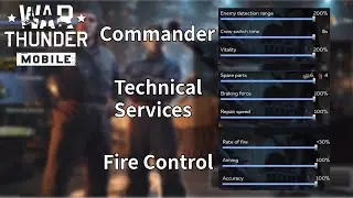 The ONLY guide you need to for TANK CREW SKILLS [War Thunder Mobile]《戰爭雷霆手遊》