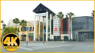 Driving Tour of MainPlace Mall (Shopping mall)-1, Santa Ana [4K]