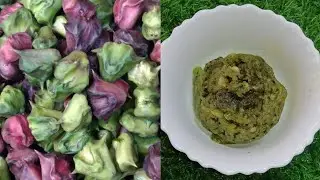 Water chestnut  paste recipe, সম্পূর্ণ নিজের চিন্তা ভাবনা দিয়ে তৈরি পানিফল বাটা রেসিপি। 