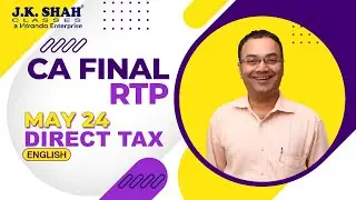 CA Final | RTP May 24 | Direct Tax | English