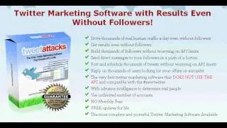 TweetAttacks: Twitter Marketing Software With Results (I make $37 a month)