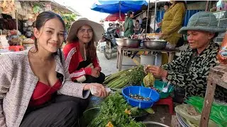Buy Stuff In The Village Market For Cooking Snail Soup| Market Tour