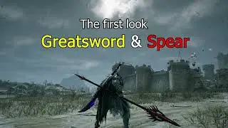 Throne and Liberty - The First look of Greatsword Spear in Korean Server
