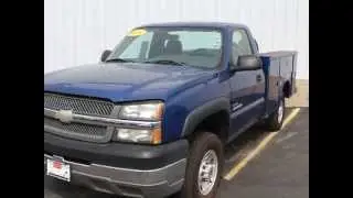 Essig Motors 2004 Chevy 2500 Reg Cab Knapheide Utility Bed!!