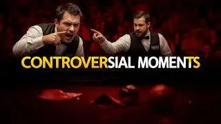The Most Controversial Moments in Snooker History #cuesports #play #billiards