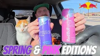 Red Bull's Latest Flavors: Pink & Spring Editions 2025 Taste Test