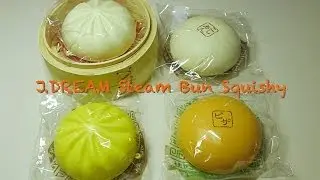 Super Realistic Steam Bun Squishy Series