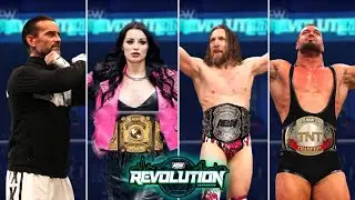 AEW REVOLUTION 2023 FULL SHOW HIGHLIGHTS