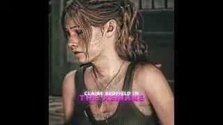 Claire Redfield Original vs Remake RE2 🔥 II  #4k #edit #residentevil2019 #residentevil #shorts