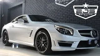 Чрезвычайно впечатляющая детализация Mercedes SL63 и матовый PPF | 2JS Detailing