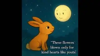 Bella the Bunny&rsquo;s Moon Garden #viralshort #sleeping story #shortvideo #storytime