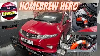 Can a Homebrew Induction Kit Make Power? Honda Civic FN2 with Modfix