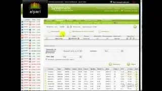 Торговая платформа Systematic от Альпари