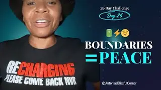 Day 26 😉 | Introverts & Boundaries: Protecting Your Peace