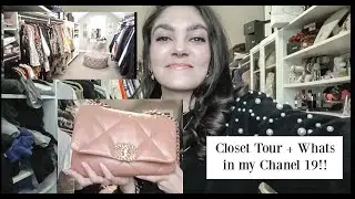 CLOSET TOUR | WHATS IN MY CHANEL 19 | MICHELE1218