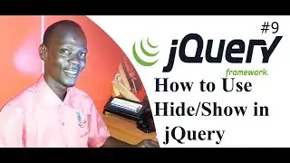 #9 How to use Hide and Show and Toggle with Jquery - Jquery Hide Show Toggle