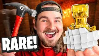12 наборов для майнинга Minecraft! (1/48 &mdash; золотой крипер!)