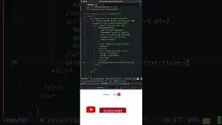 Tailwind CSS Navbar New Airbnb 🔥 #shorts
