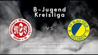 B-Jugend Kreisliga: MSV - Goldbeck