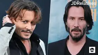 Keanu Reeves changed the course of Johnny Depp&rsquo;s career || Explain by JD Relatives