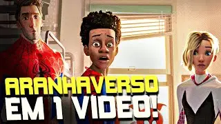 HOMEM ARANHA NO ARANHAVERSO: ENTENDA a HISTÓRIA do FILME em 1 VÍDEO