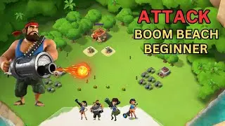 BOOM BEACH Game play Tutorial ||