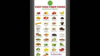 High Fiber foods | Top Fiber Foods | High Fiber Foods For Weight Loss