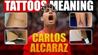 Carlos Alcaraz’s Tattoos EXPLAINED! The Hidden Meanings Behind His Ink
