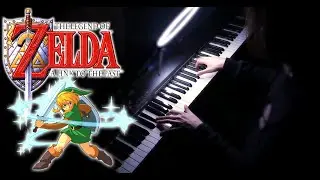 LoZ: A LINK TO THE PAST - Death Mountain/Dark Mountain Forest/Black Mist (Piano) + Sheet Music