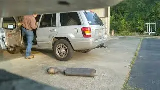 2002 Jeep WJ Flowmaster 40 series