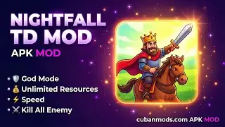 Nightfall:kingdom Frontier TD APK mod     -god mode   -kill al enemy