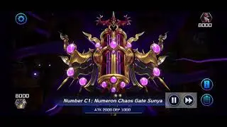 Yugioh -Master Duel - Numeron Chaos Ritual Activation - Aug 22 Duelist Cup