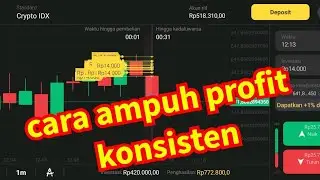 cara profit konsisten di binomo