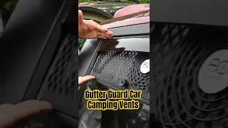 Genius DIY Car Camping Window Vents With Fans