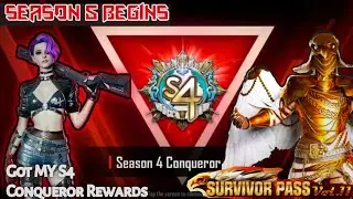 New State Season 5 Begins | New State Survivor Pass Vol 11 Rewards | Got My S4 Conqueror Rewards