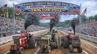 INTENSE Iron Tractor Pulling Classes At West End Fair