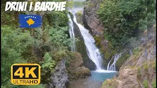 Walking Around The Most Beautiful Waterfall in Kosovo  - Ujevara e Drinit | 4K