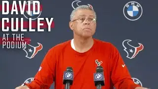 Head Coach David Culley Meets with the Media