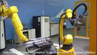 One-stop high-level automation from sheet metal to finished product