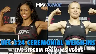 🔴 UFC 324: Gaethje vs. Pimblett ceremonial weigh-ins and faceoffs