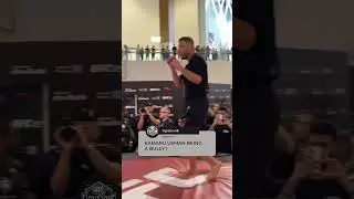 💥KAMARU USMAN pranks JUSTIN GAETHJE🤣