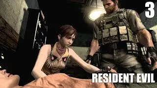 Resident Evil HD Remastered (PS4) - Chris Walkthrough Part 3 - Saving Richard and Mansion Puzzles