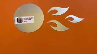 3D Acrylic Golden Sun Mirror Wall Stickers - from Amazon | Full Review #homedecor #decoration
