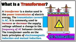 what is transformer | electrical transformer definition | it's working and principal in English