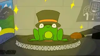 tiny top hat frog (animation)
